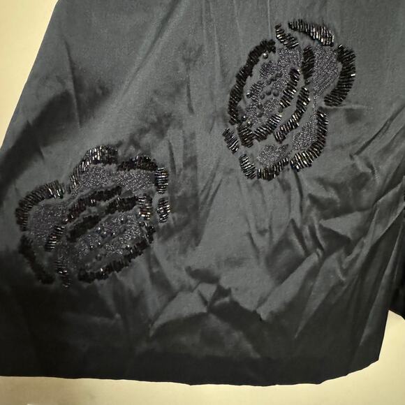 NWT Donna Ricco Dress Womens Size 6 Party Cocktail Little Black Dress Whimsigoth - Picture 3 of 8